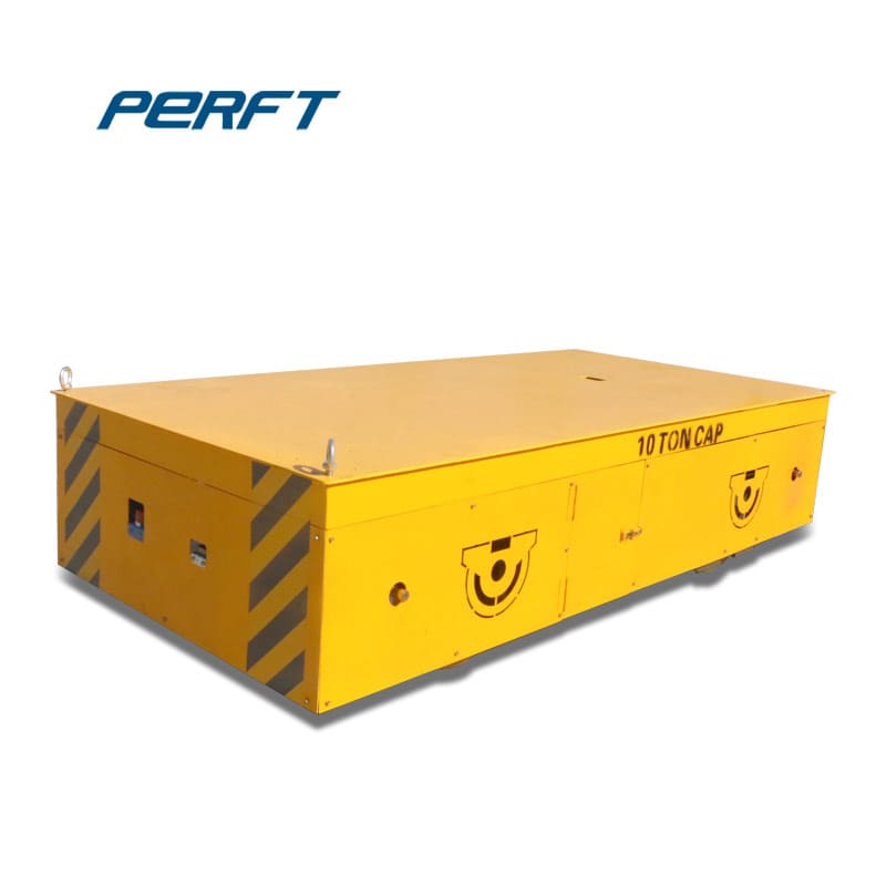 Warehouses Electric Transfer Cart , Railway Bogie Rail 